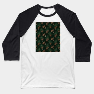 Pine cone green Baseball T-Shirt